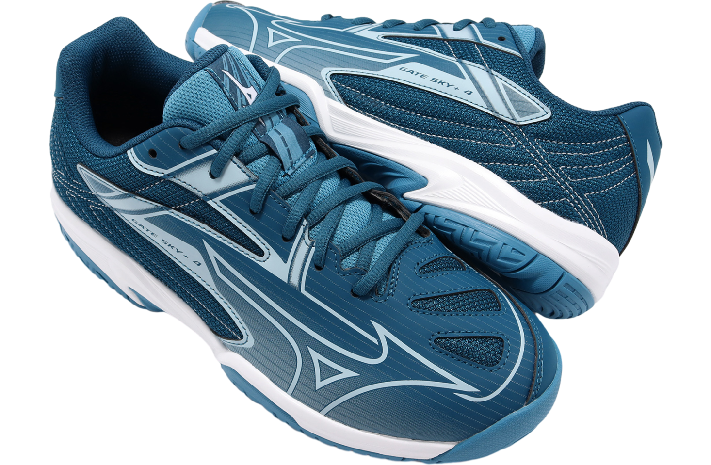 Mizuno Gate Sky Plus 4 Wide Blue / White - Jan 2024