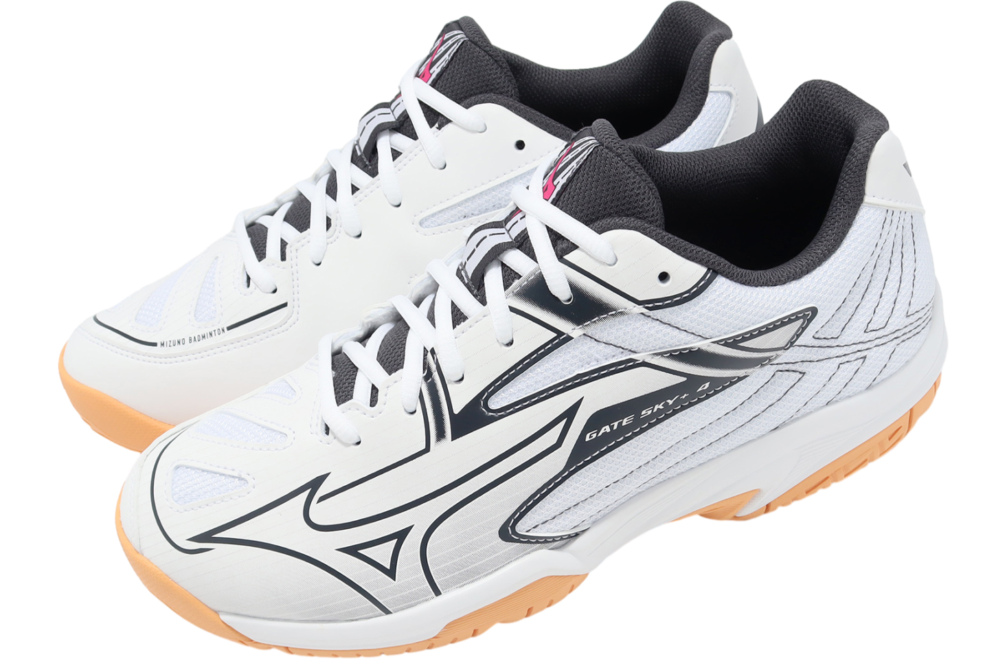 Mizuno Gate Sky Plus 4 Wide White / Black - Feb 2024