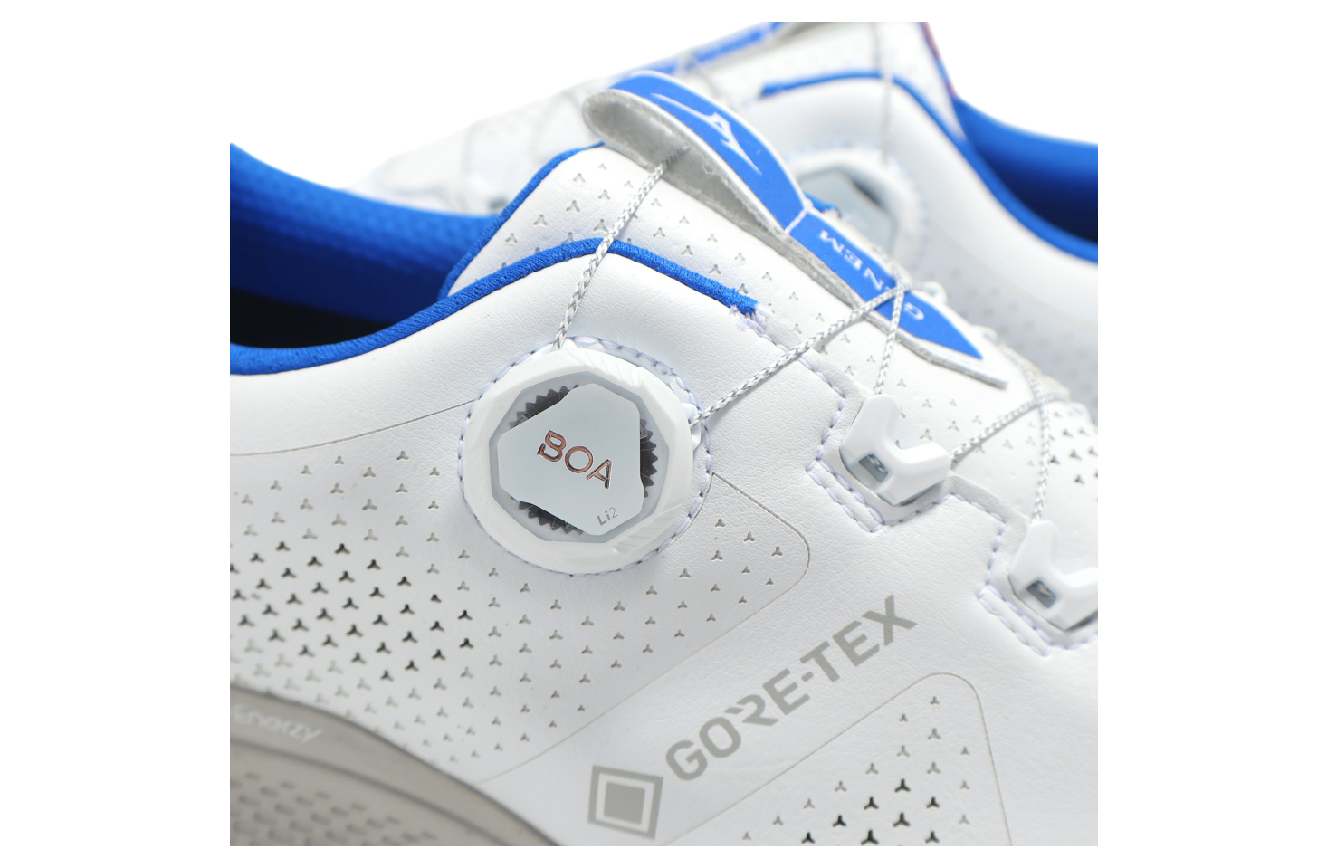 Mizuno Genem WG GTX Boa 4E Wide White / Blue - Mar 2025