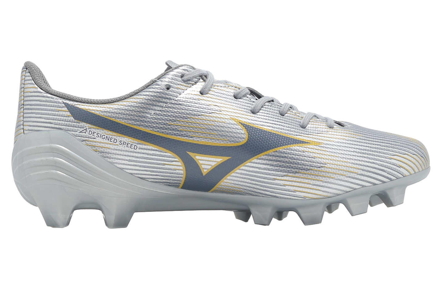 Mizuno α II SELECT Silver / Yellow