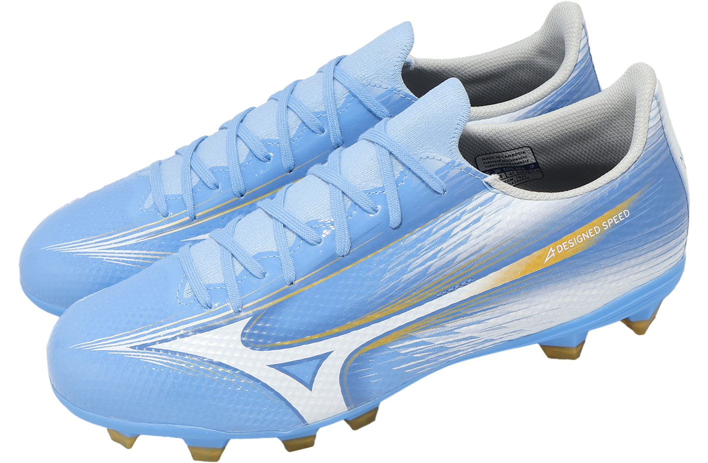 Mizuno α III Selec Wide Celeste / Bianco