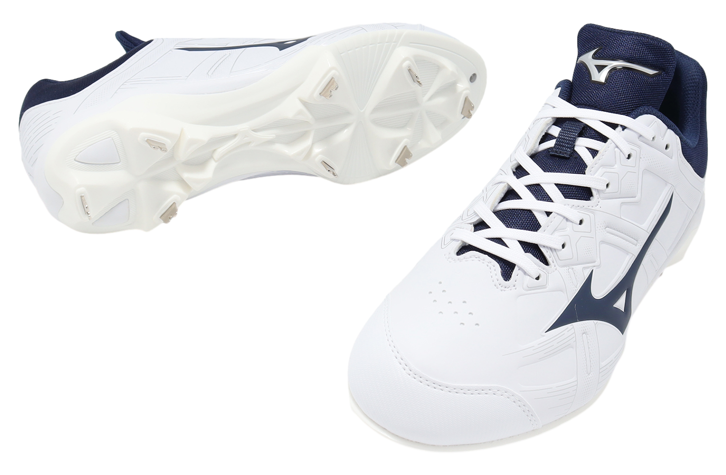 Mizuno LIGHTREVO BUDDY2★MIKARU★ Mizuno Lightrevo Buddy 2 Wide White / Navy - Jan 2024