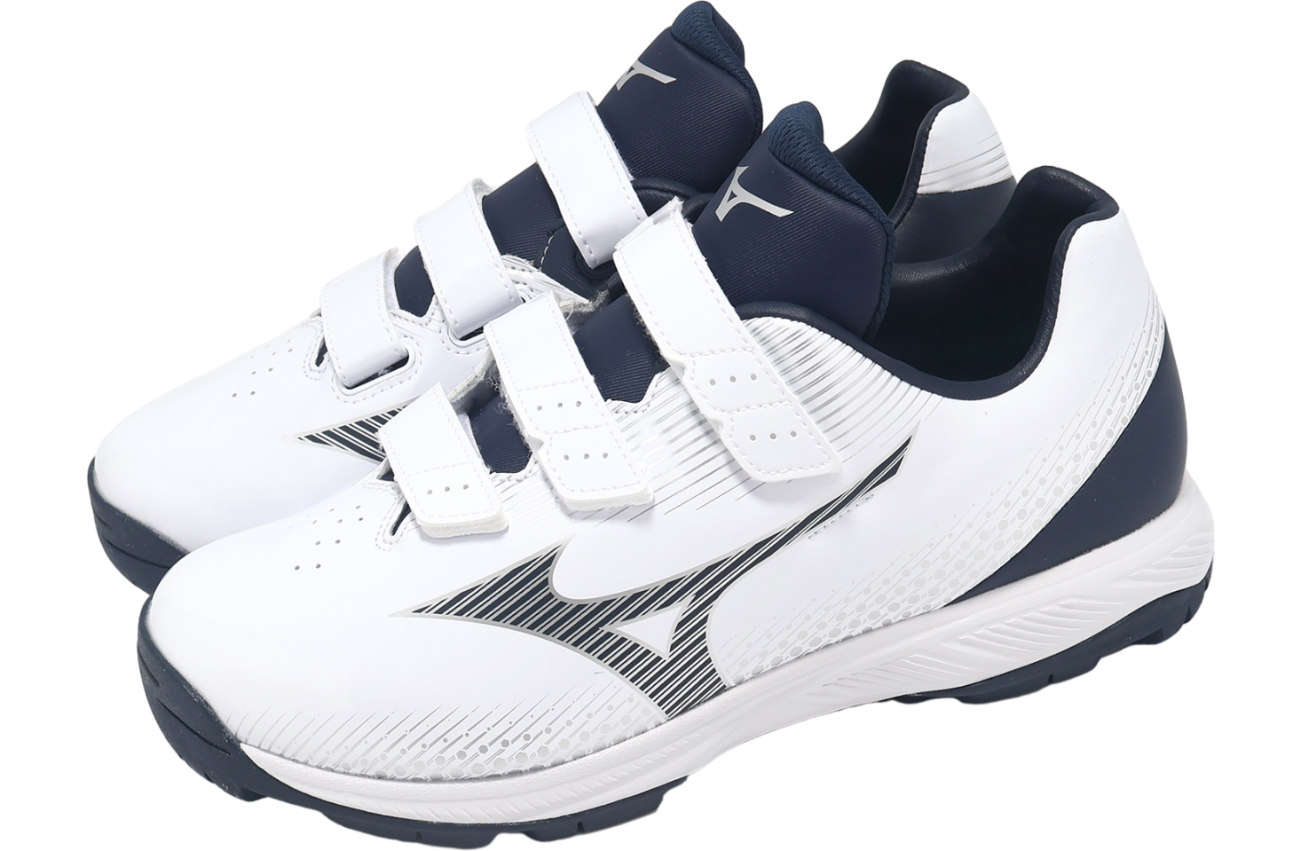 Mizuno Lightrevo Trainer CR Wide White / Navy - Apr 2025