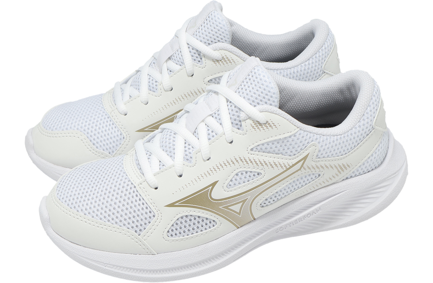 Mizuno Maximizer 27 Wide WMNS White / Brown