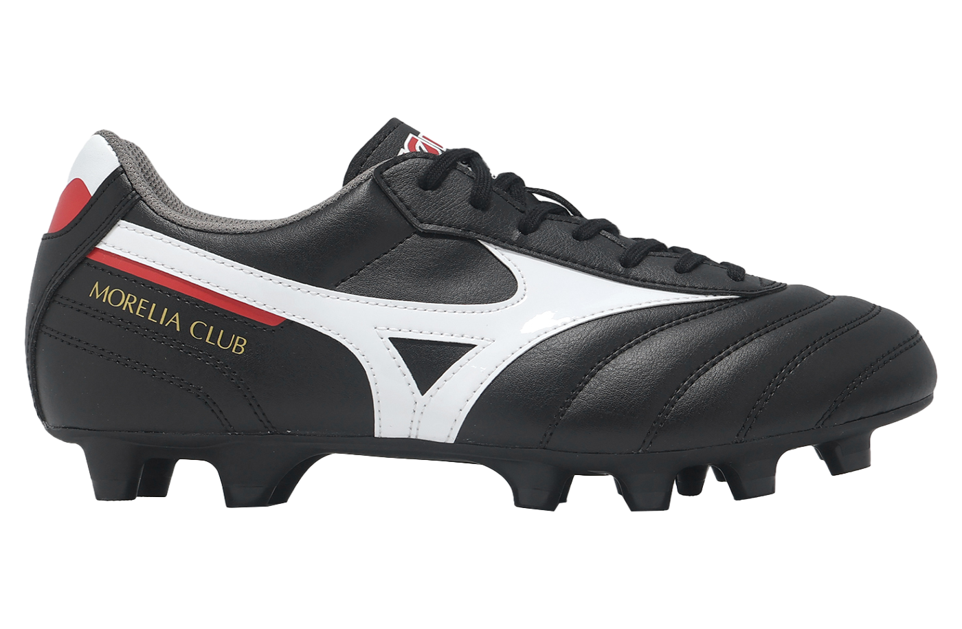 Mizuno Morelia II Club Black / White - Aug 2025 - P1GA250801