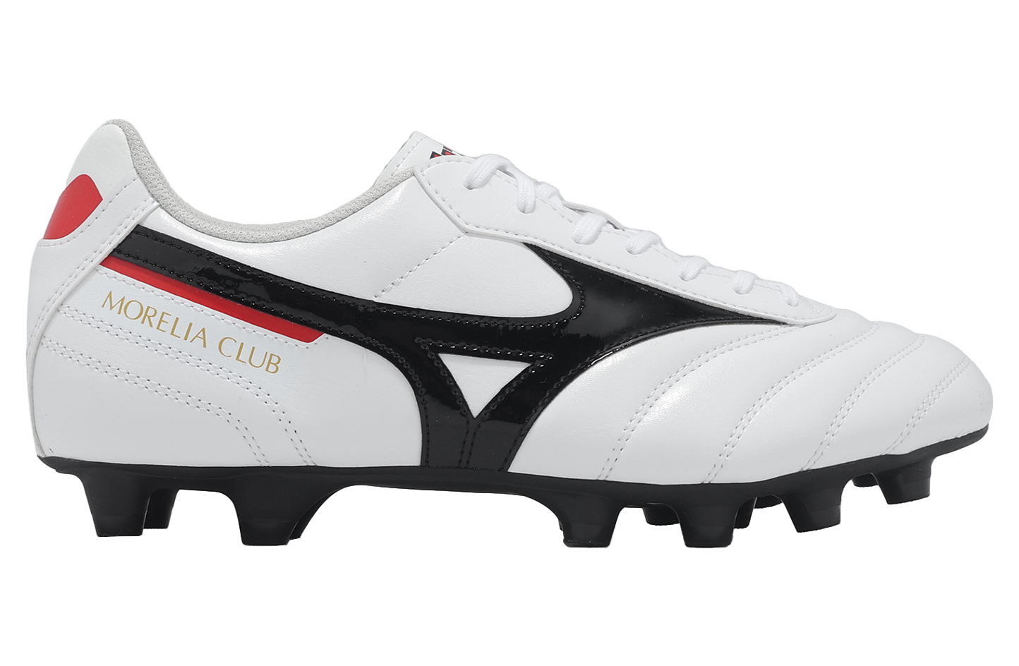 Mizuno Morelia ホワイト/ブラック Morelia II Made in Japan KL Soccer Cleat, Black/White