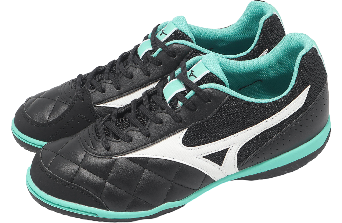 Mizuno MRL Sala Club In Black / Green - Jun 2025 - Q1GA251622