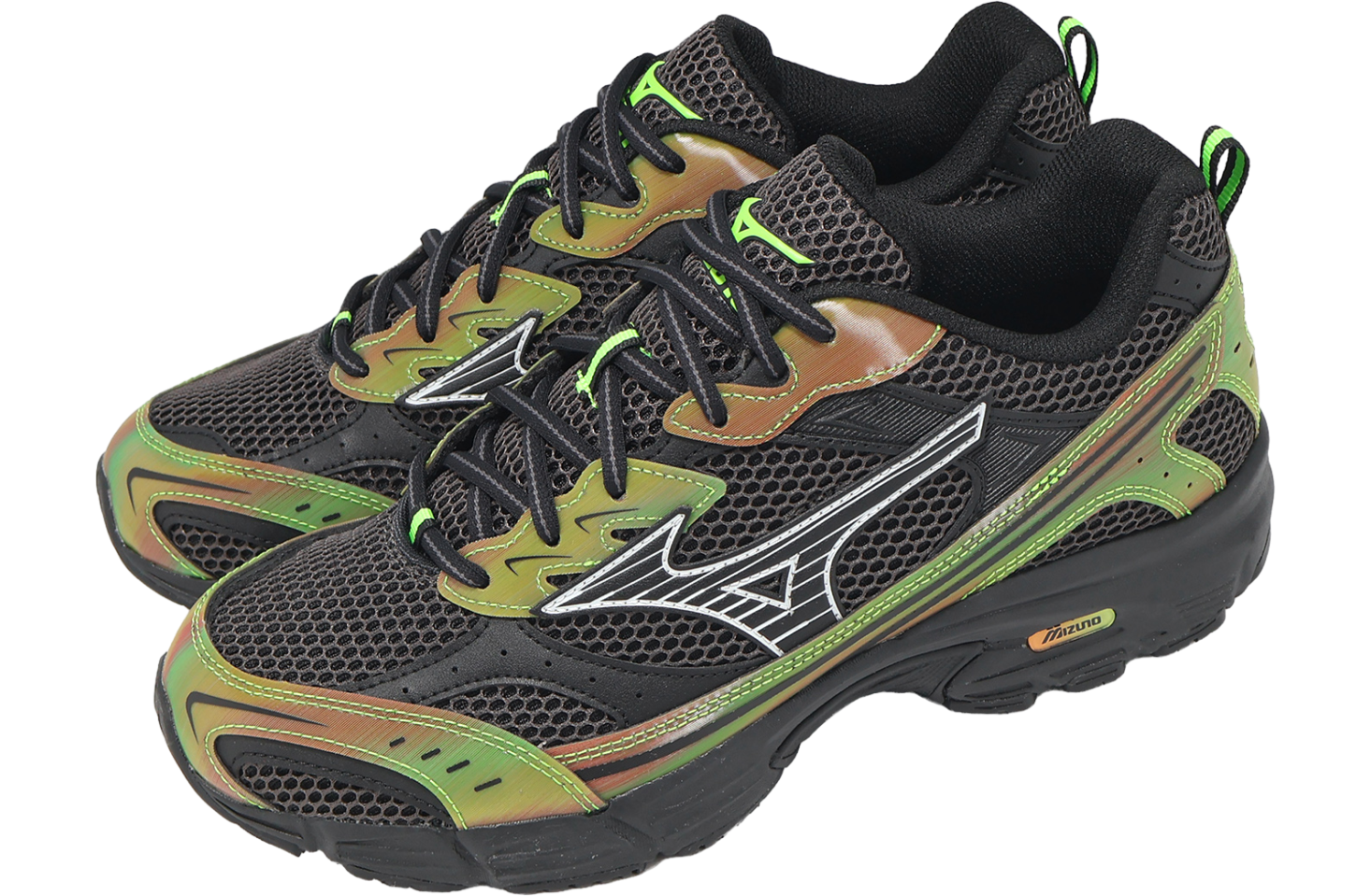 Mizuno MXR Black / Green / Orange