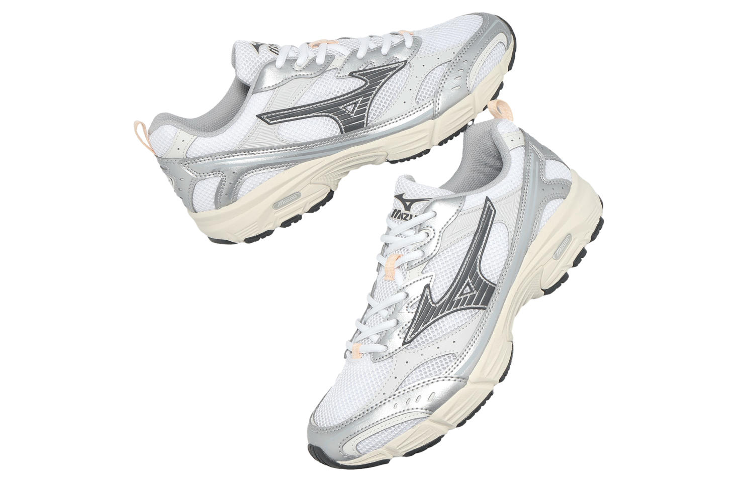 【新品 MIZUNO】D1GA245109 MXR WHITE Mizuno MXR Grey / White - Mar 2025 - D1GA245109