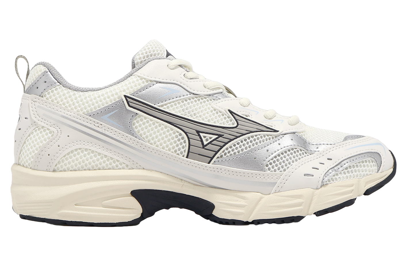 Mizuno MXR White / Silver - Jul 2024 - D1GA245103