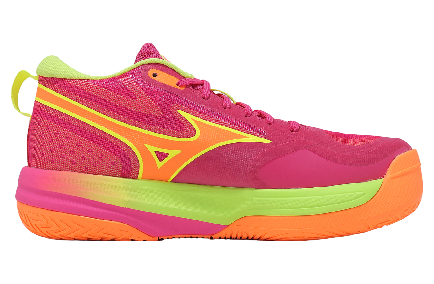 Mizuno Neo Jump Pink Tetra / Fortune Yellow