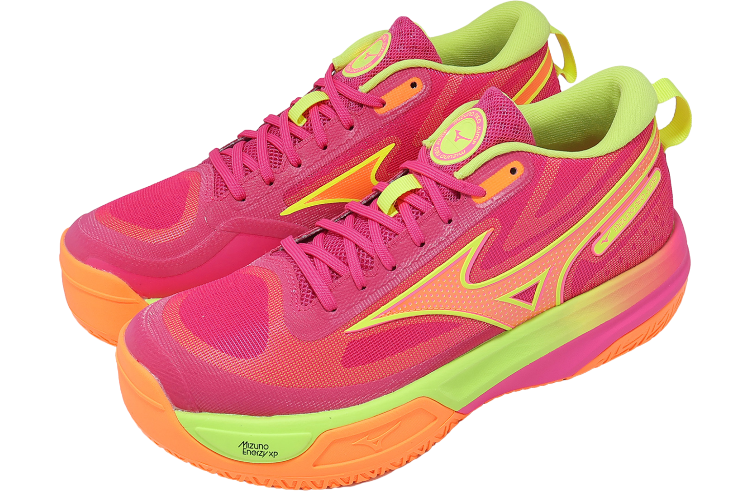 Mizuno Neo Jump Pink Tetra / Fortune Yellow