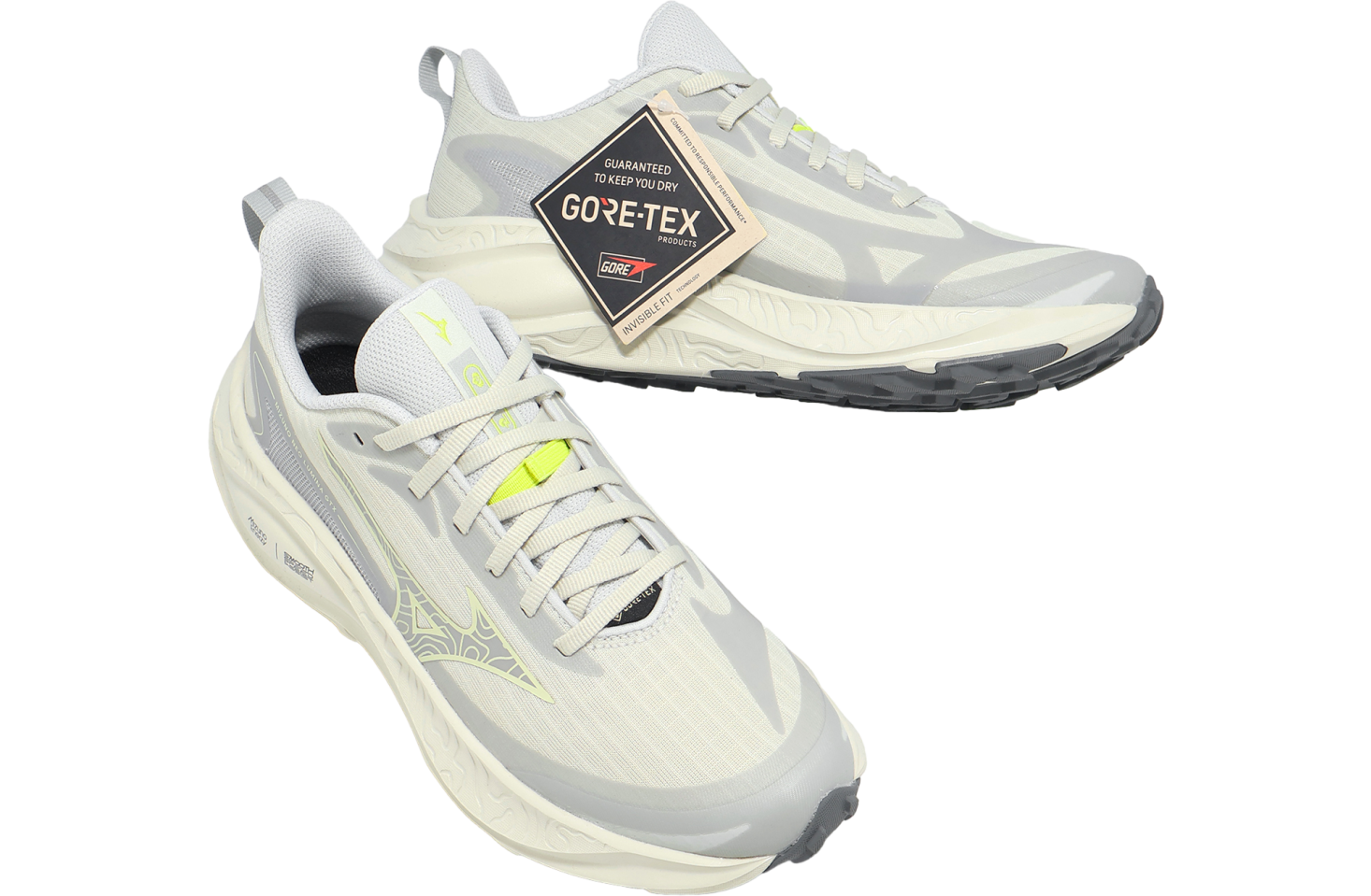 Mizuno Neo Lumina GTX White / Grey - Jan 2026 - J1GK265921