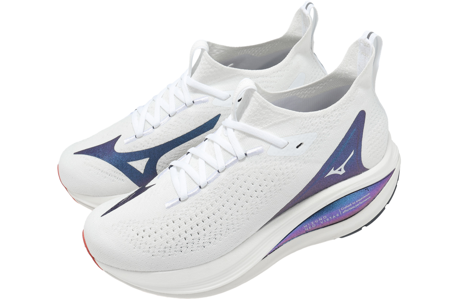 Mizuno Neo Vista 2 White / Purple