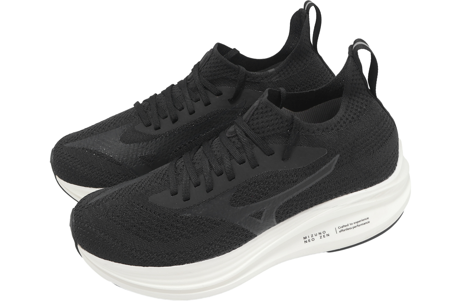 Mizuno Neo Zen Black / White - Apr 2025 - J1GC252805