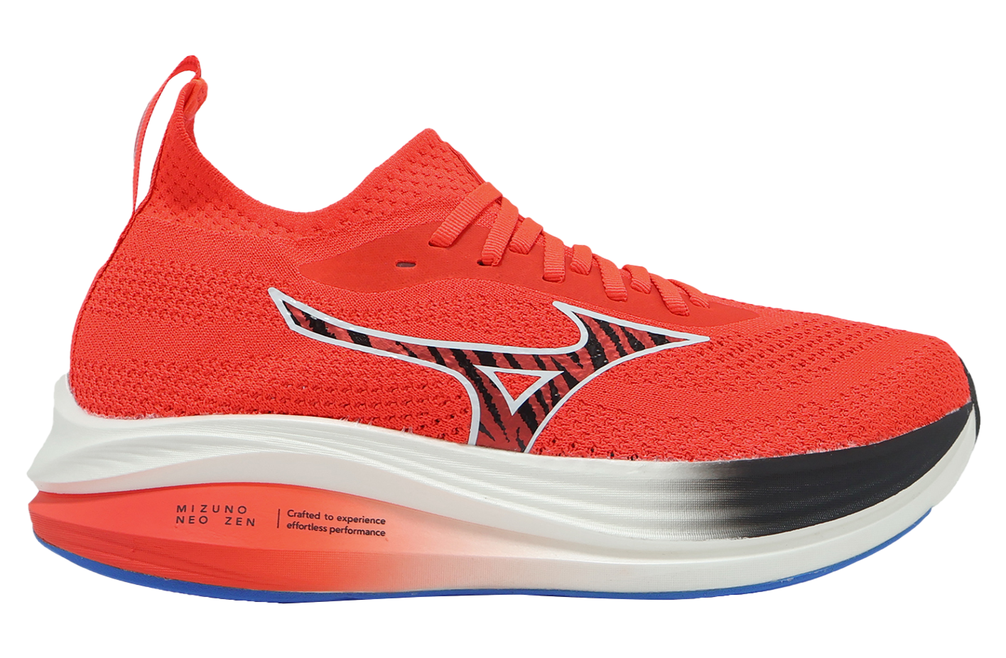 MIZUNO NEO ZEN スパイクシューズ レッド ブルー MIZUNO NEO ZEN - BASEBALL BLUE / BLACK / IGNITION RED