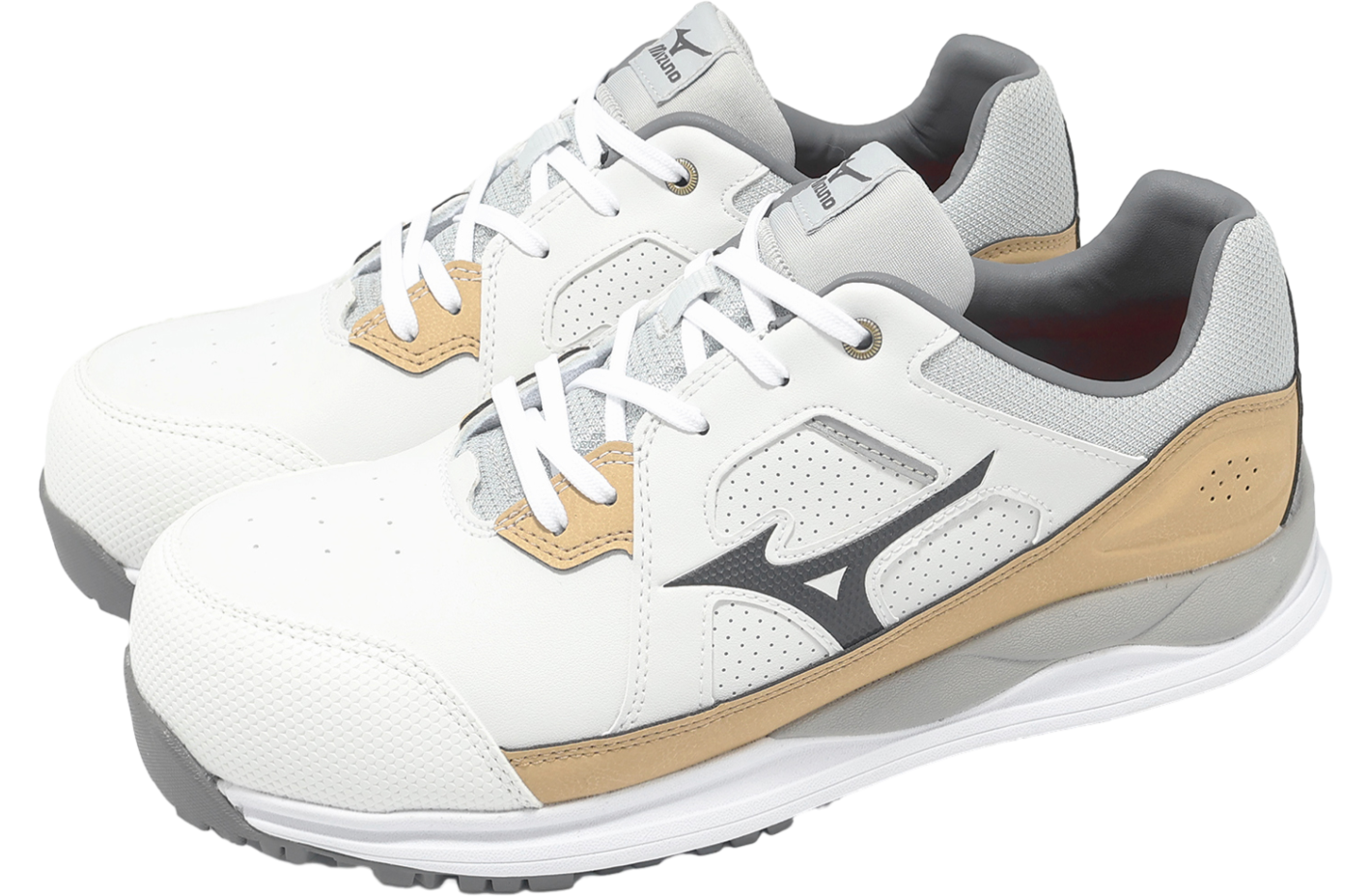 Mizuno Prime Fit HW II 11L Wide White / Brown