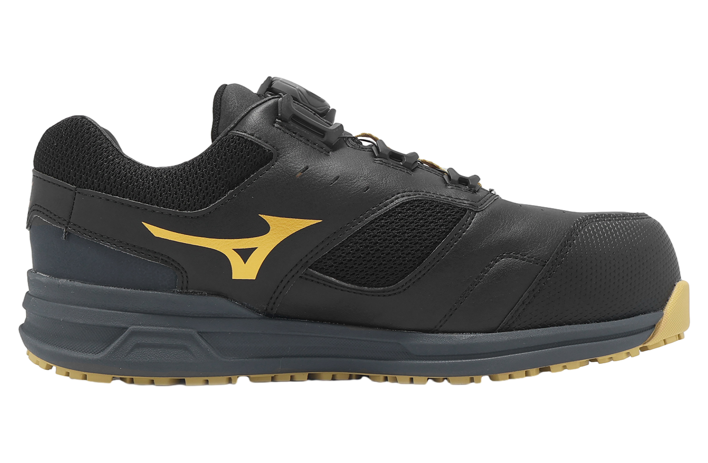 Mizuno Prime Fit LS II 51L Wide BOA Black / Yellow