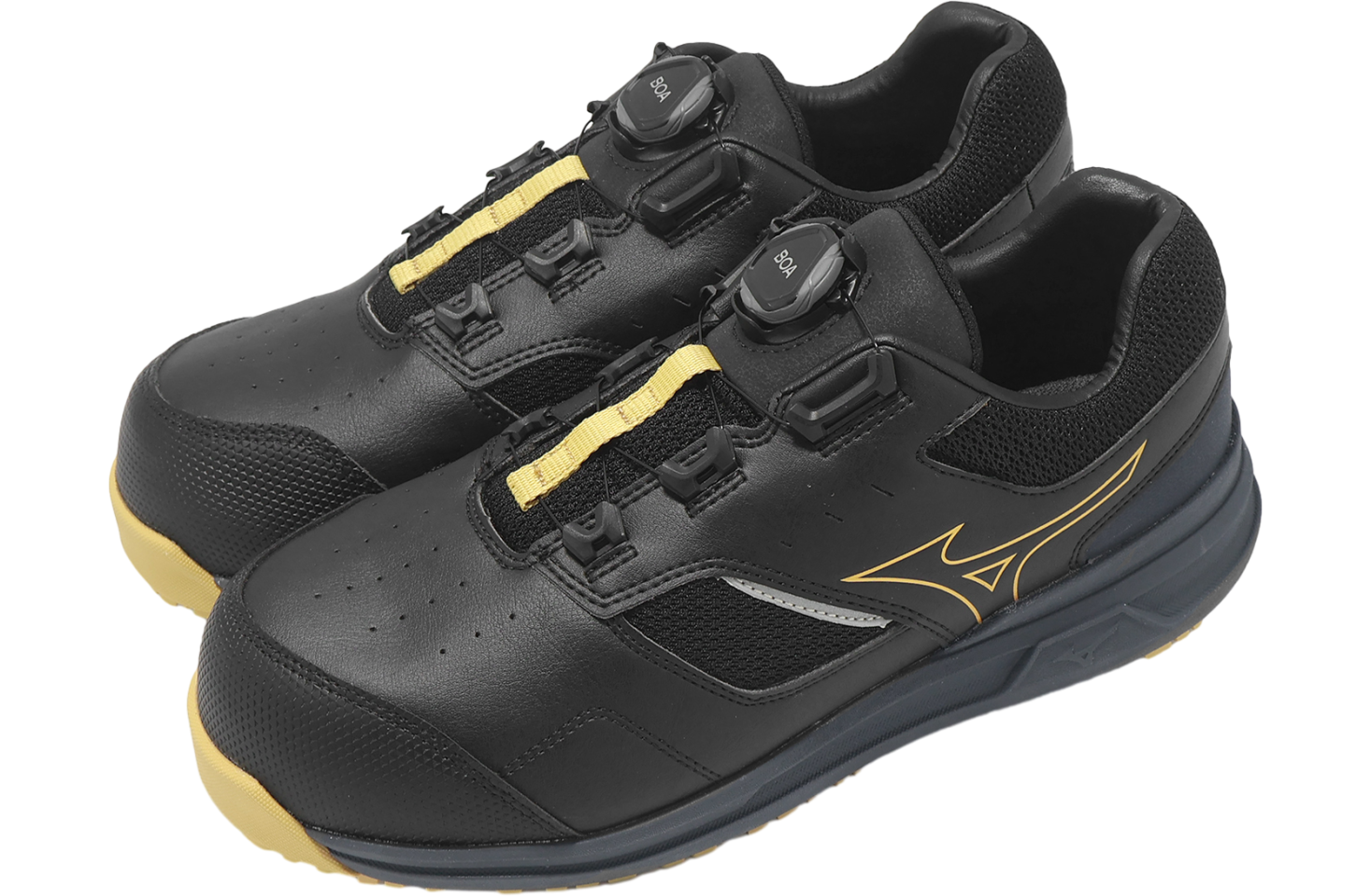 Mizuno Prime Fit LS II 51L Wide BOA Black / Yellow