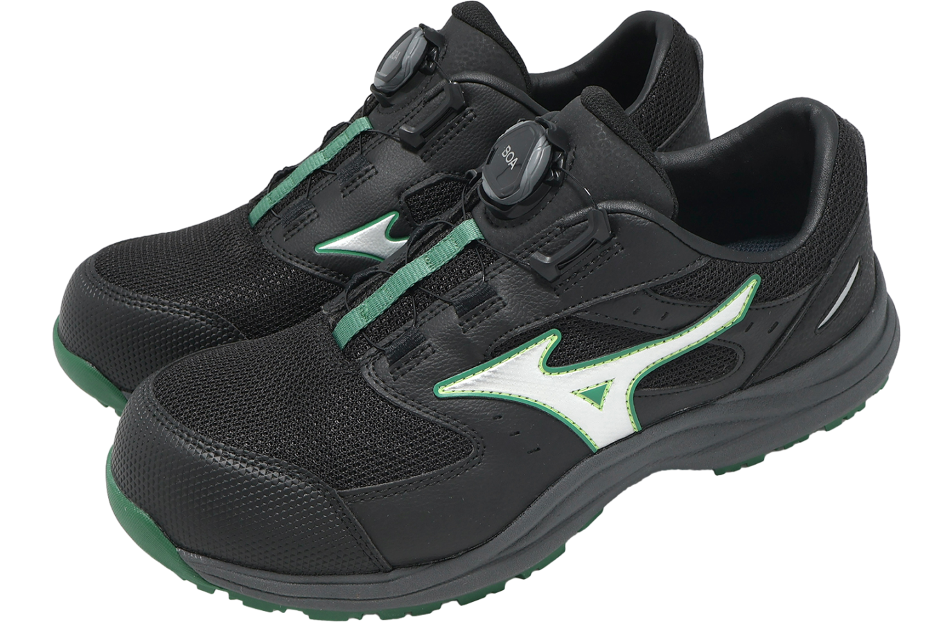 Mizuno Prime Fit LS III 51L BOA Wide Black / Green