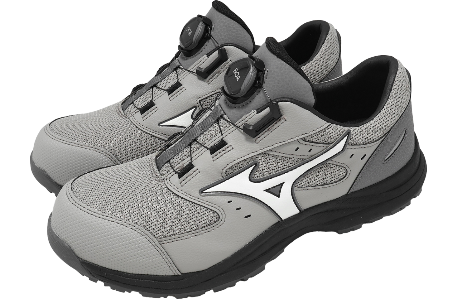 Mizuno Prime Fit LS III 51L BOA Wide Grey / White