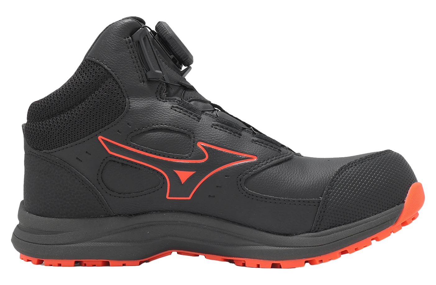 Mizuno Prime Fit LS III 71M BOA Wide Black / Red