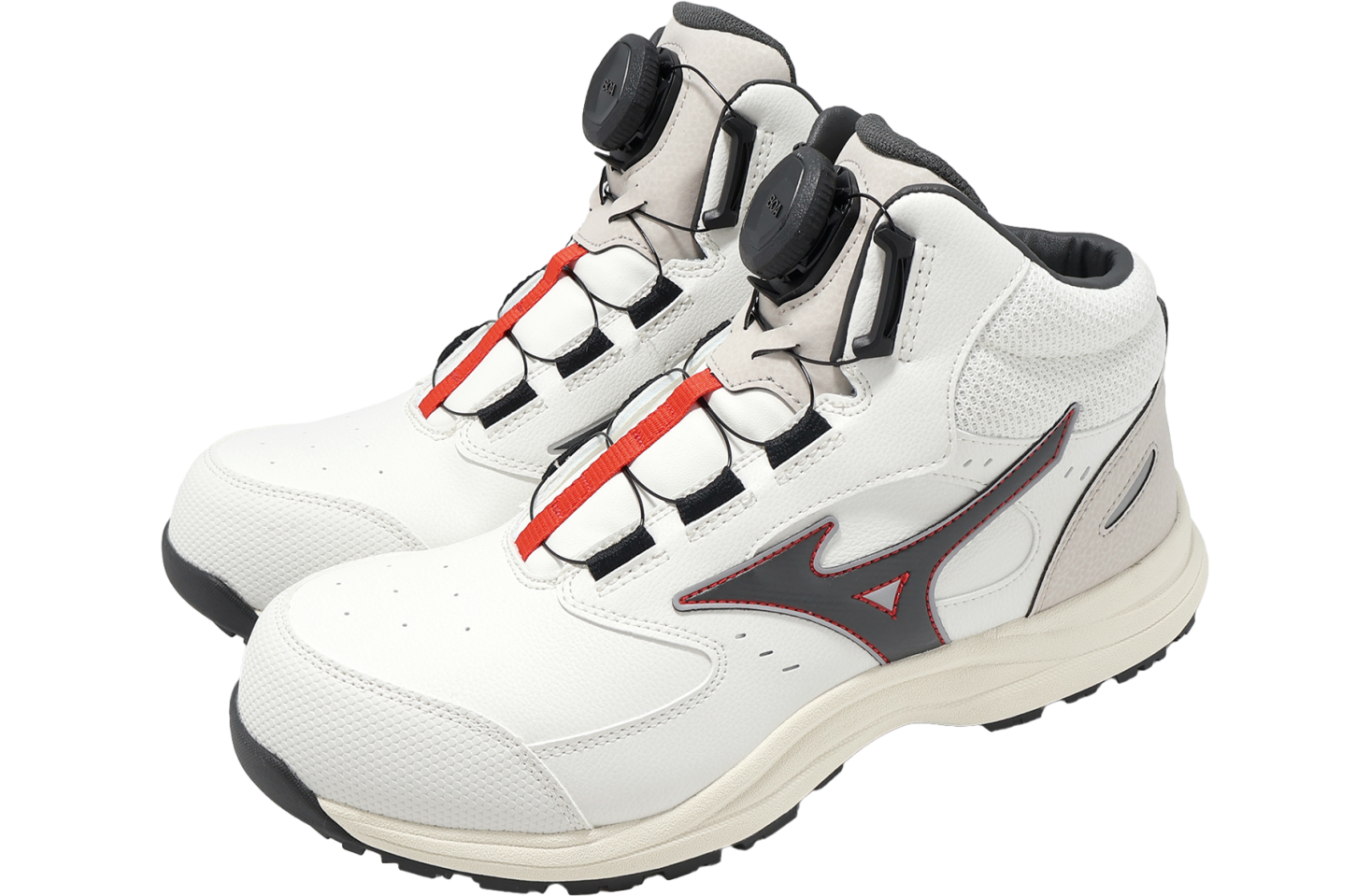Mizuno Prime Fit LS III 71M BOA Wide Ivory / Grey