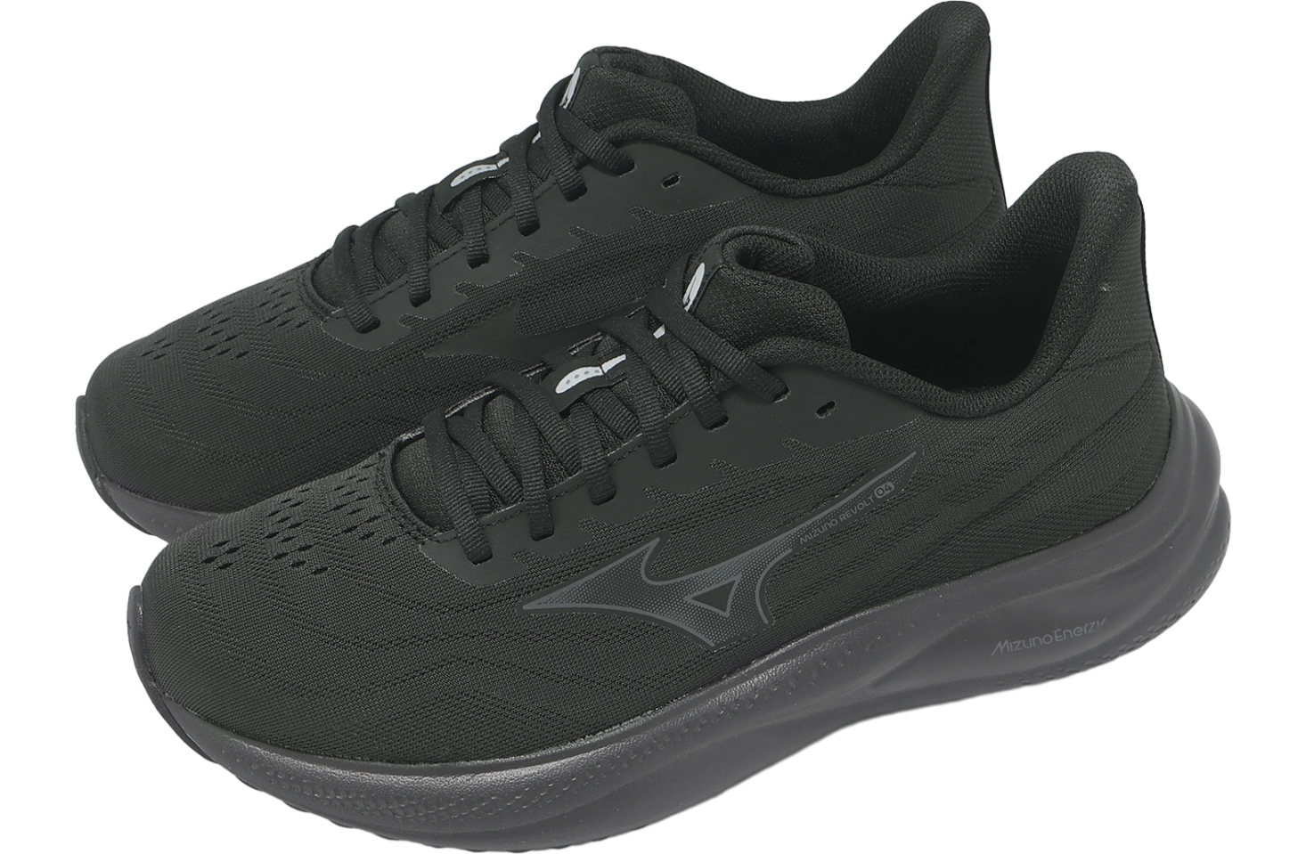 Mizuno Revolt 4 Black - Jul 2025 - J1GC251432 - KicksOnFire.com