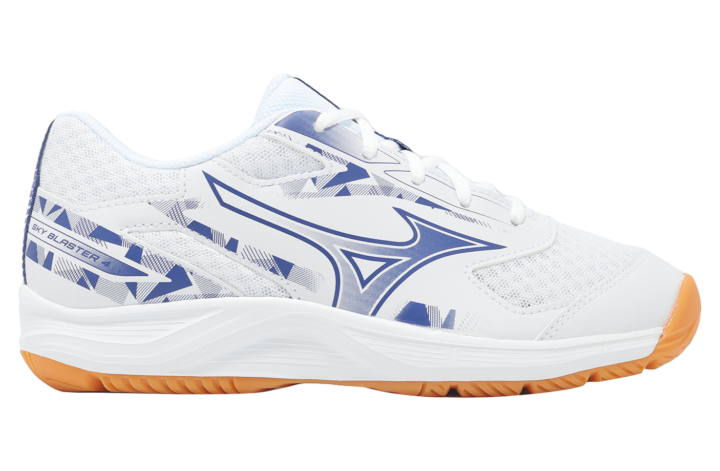Mizuno Sky Blaster 4 Wide White / Blue - Jan 2025