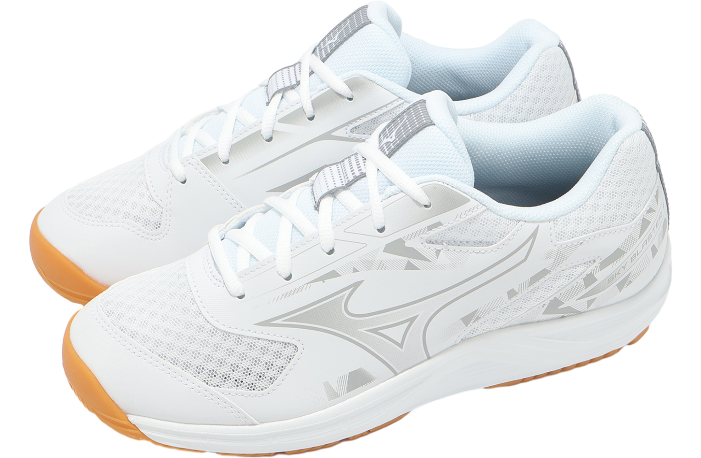 Mizuno Sky Blaster 4 Wide White / Grey - Feb 2025