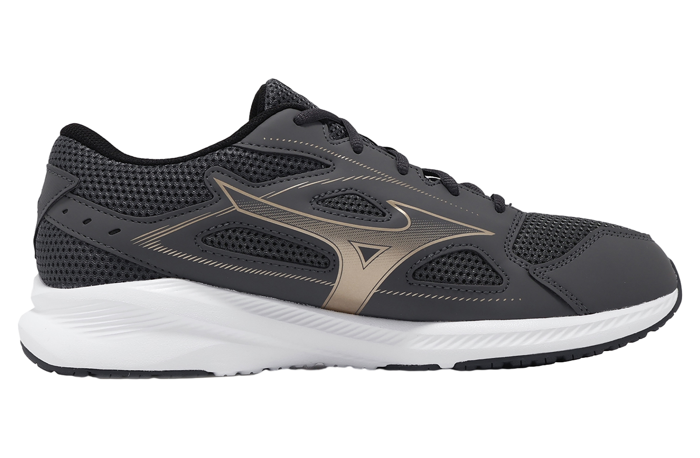 Mizuno Spark 9 Grey / Gold