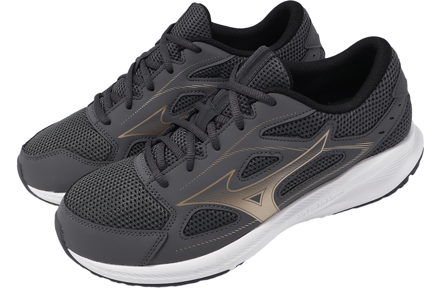 Mizuno Spark 9 Grey / Gold