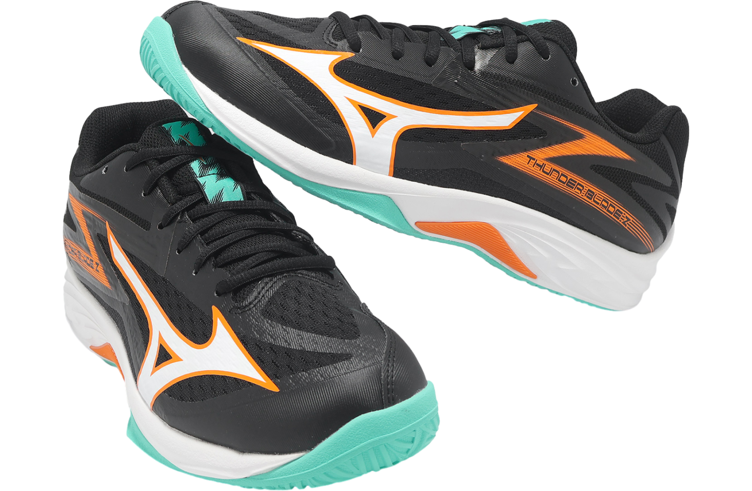 Mizuno Thunder Blade Z Black / Orange / Green - Jul 2025