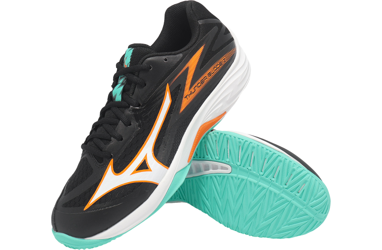 Mizuno Thunder Blade Z Black / Orange / Green - Jul 2025
