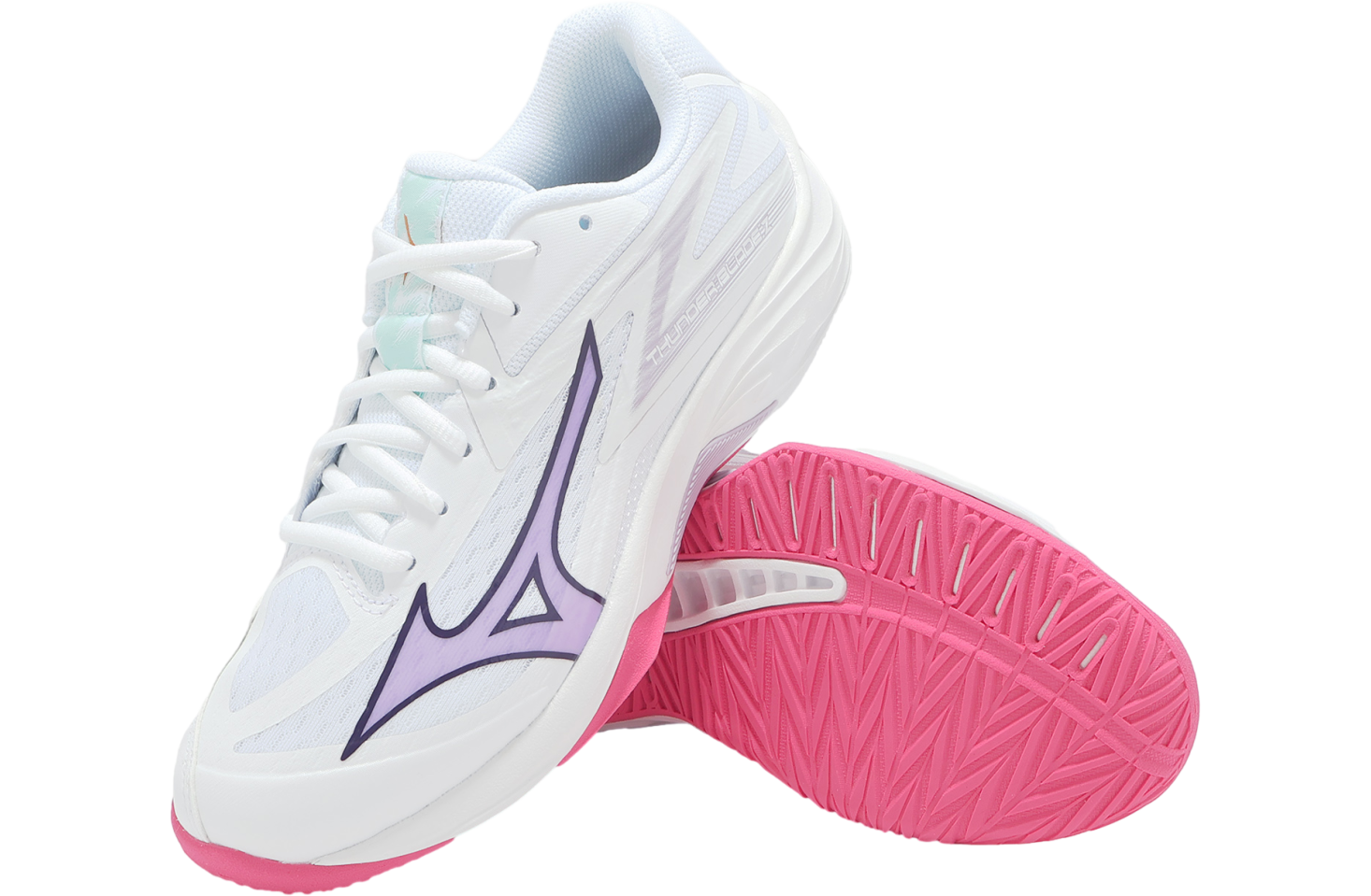 Mizuno Thunder Blade Z WMNS White / Purple - Feb 2025