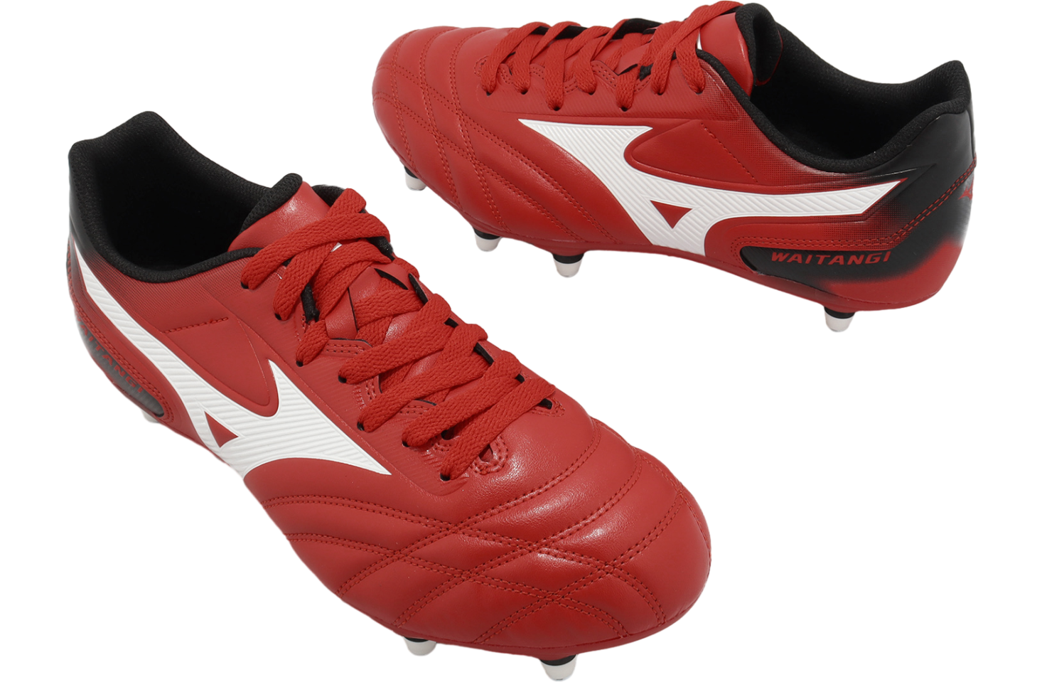 シューズ MIZUNO WAITANGI Waitangi Ps - Red | Rugby Boots | Mizuno Europe