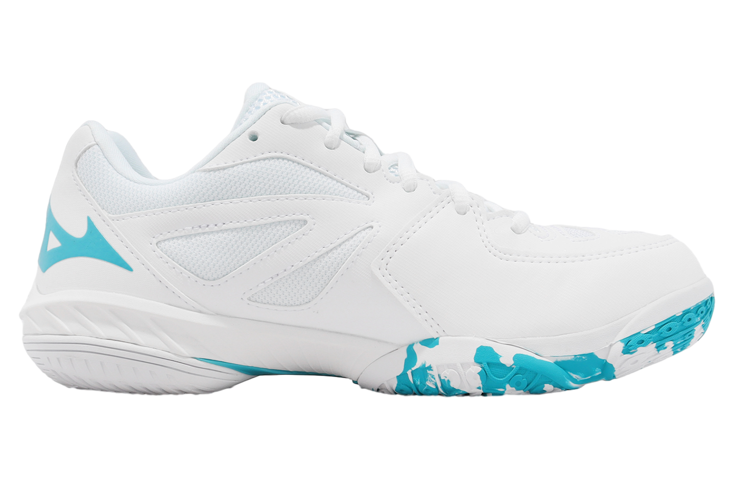 わ② Mizuno Wave Claw 2 Wide White / Green - Jul 2023