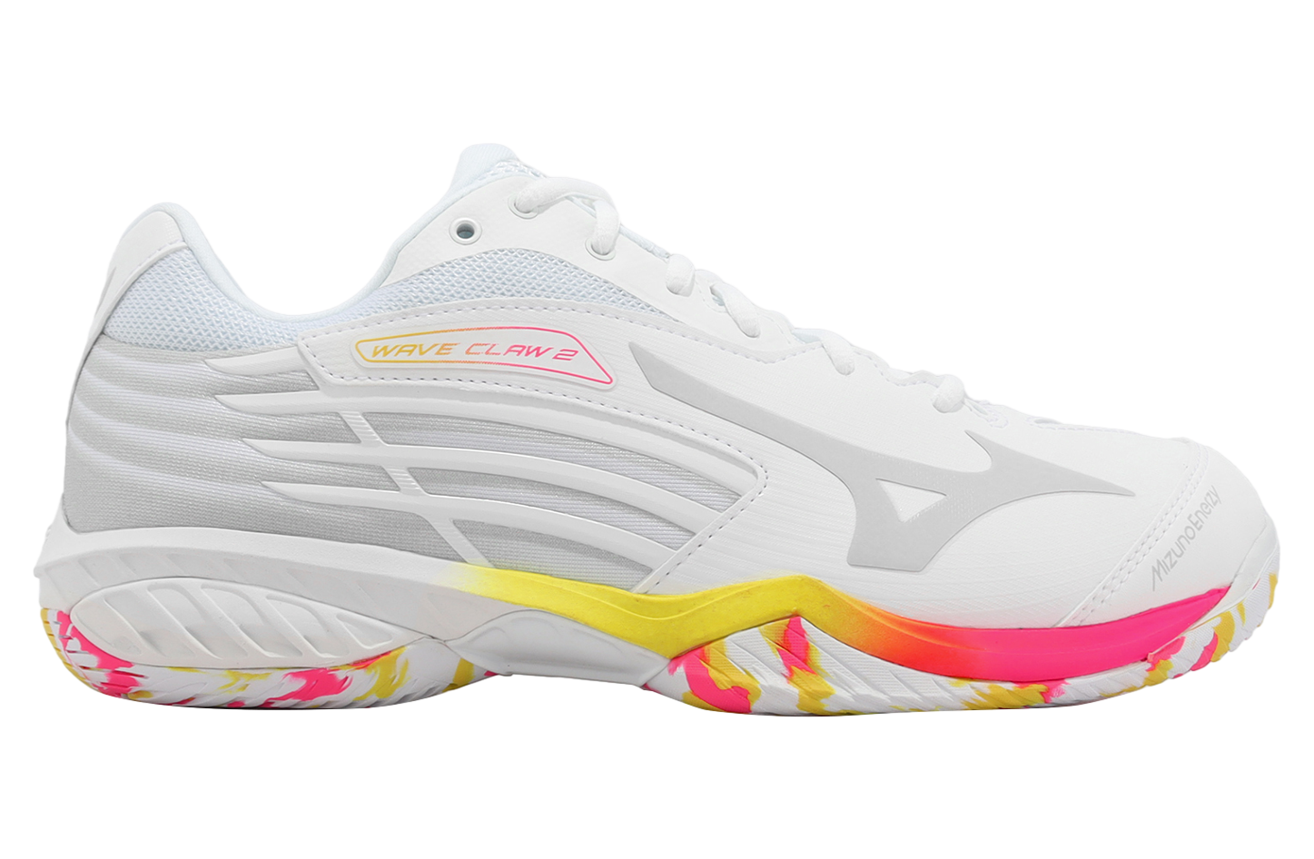 Mizuno Wave Claw 2 Wide White / Pink - Jun 2023 - 71GA211004