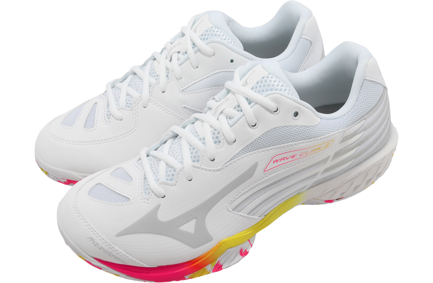 Mizuno Wave Claw 2 Wide White / Pink - Jun 2023 - 71GA211004