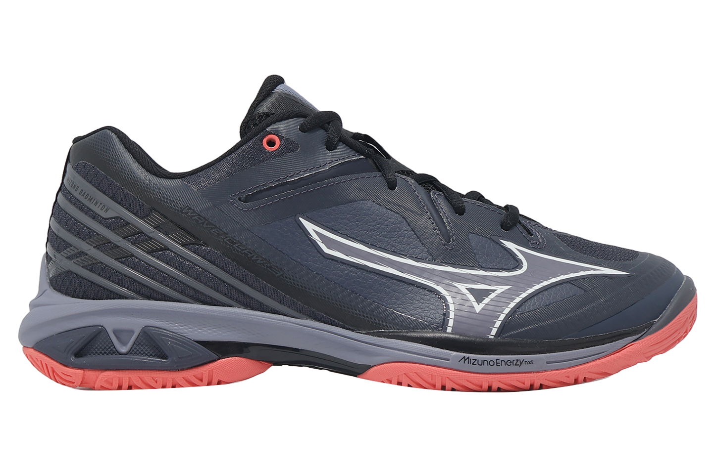 Mizuno Wave Claw 3 Wide Grey / Red - Jul 2025 - 71GA244336