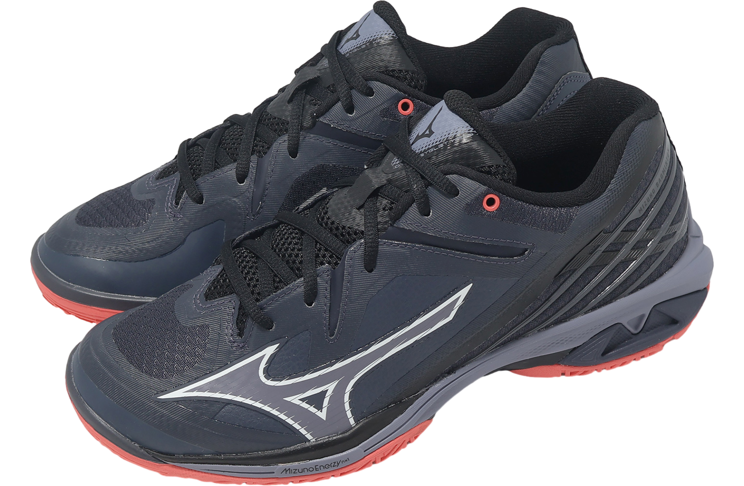 ネーヴェクレマ Mizuno Wave Claw 3 Wide Grey / Red - Jul 2025 - 71GA244336