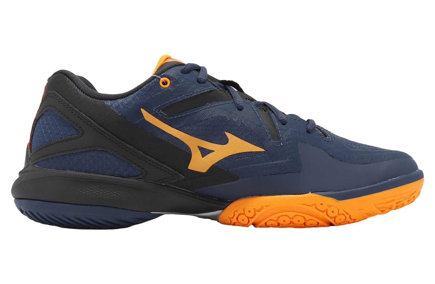 Mizuno Wave Claw 3 Wide Navy / Orange