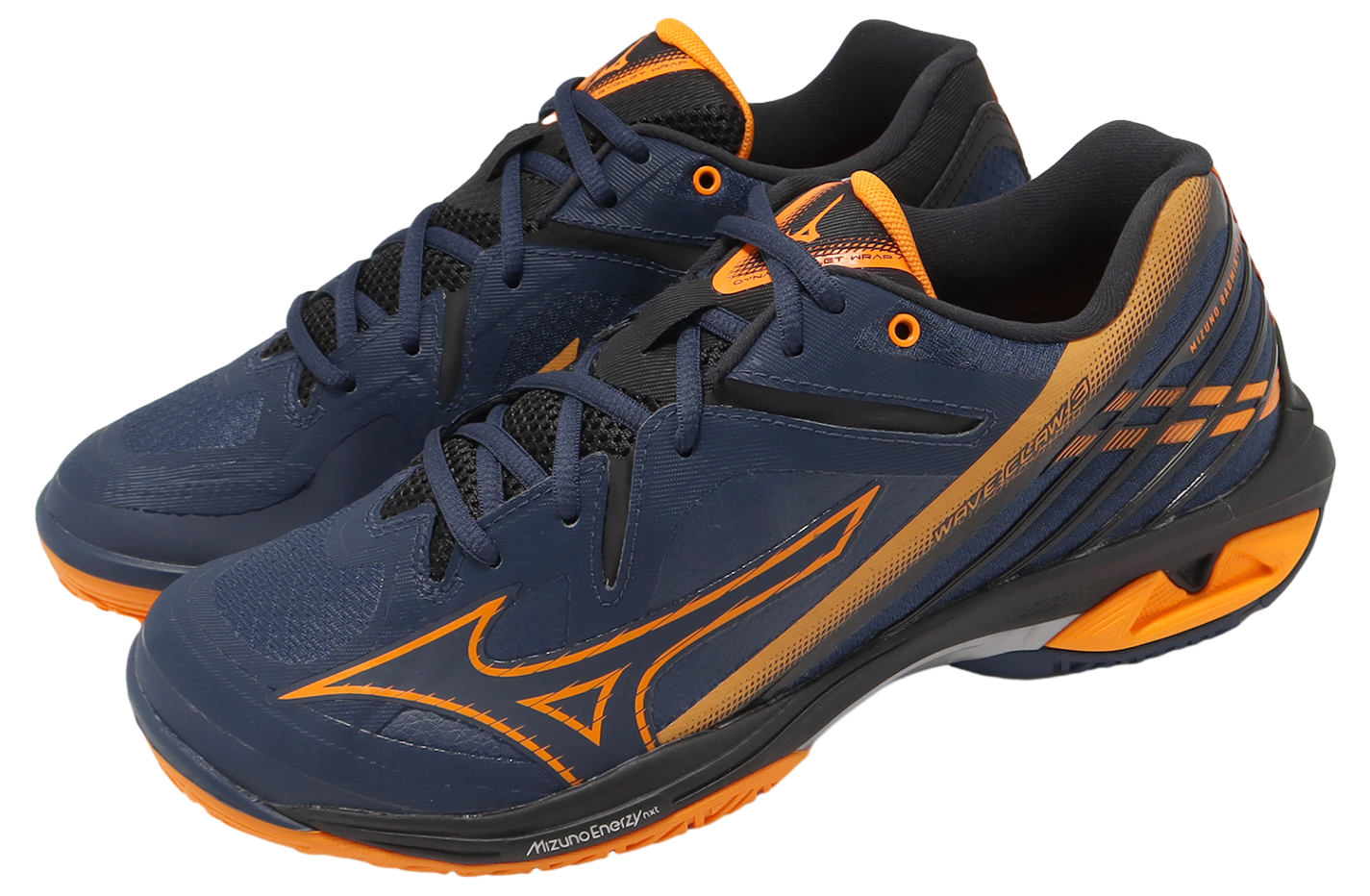 BUY Mizuno Wave Claw 3 Wide Navy / Orange | Kixify Marketplace