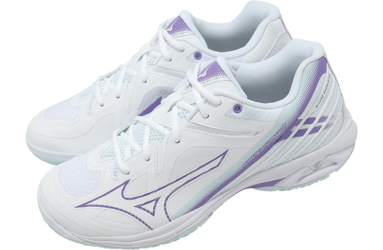 【1月9日迄出品】D-CLAW MARINO300SLIM White pink Mizuno Wave Claw 3 Wide White / Purple - Jan 2025