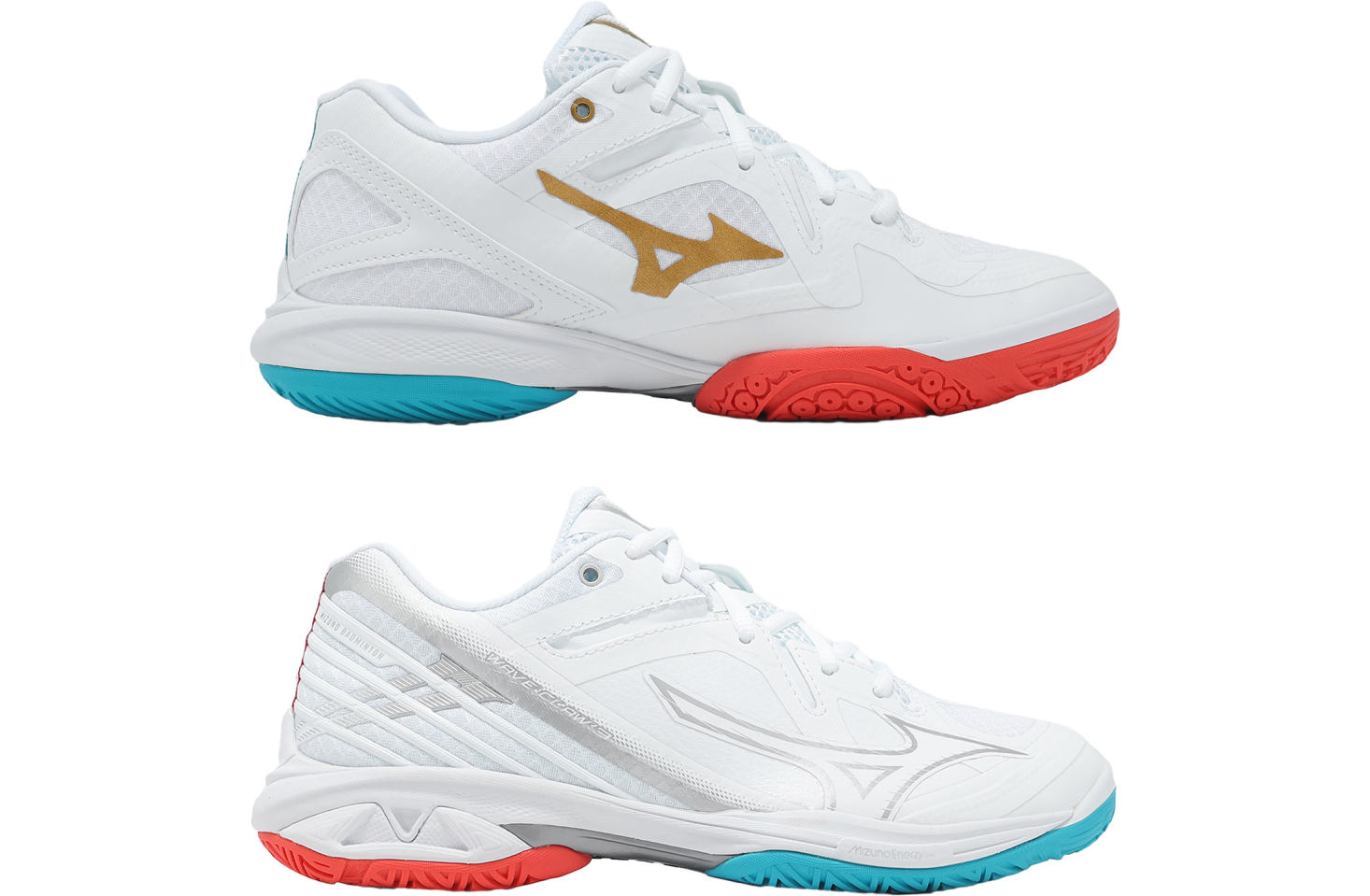 Mizuno Wave Claw 3 Wide White / Red