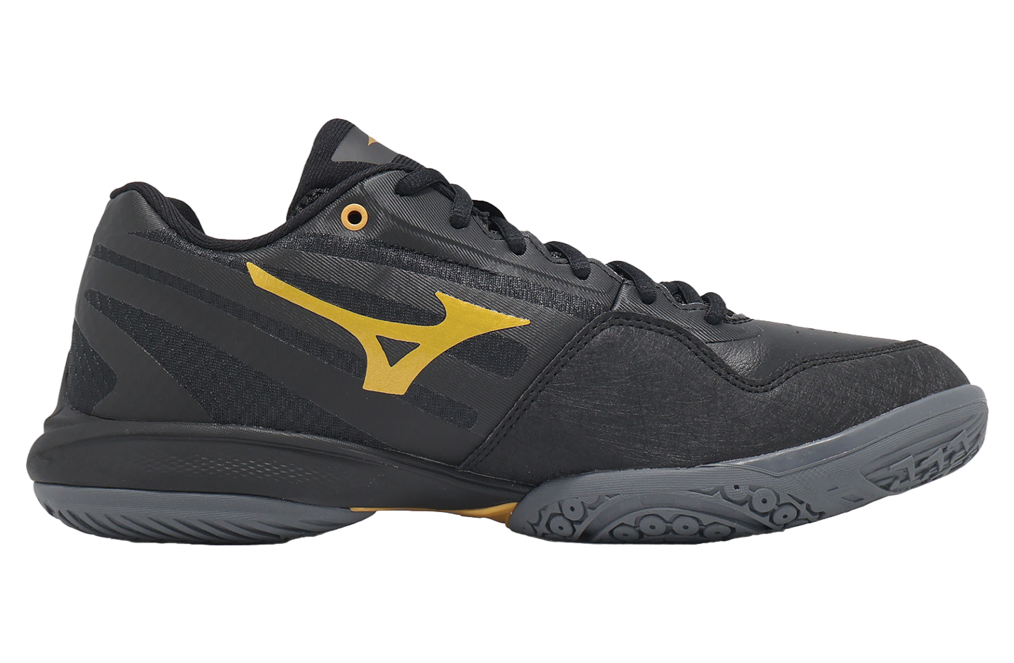 Mizuno Wave Claw 4 Wide Black / Yellow