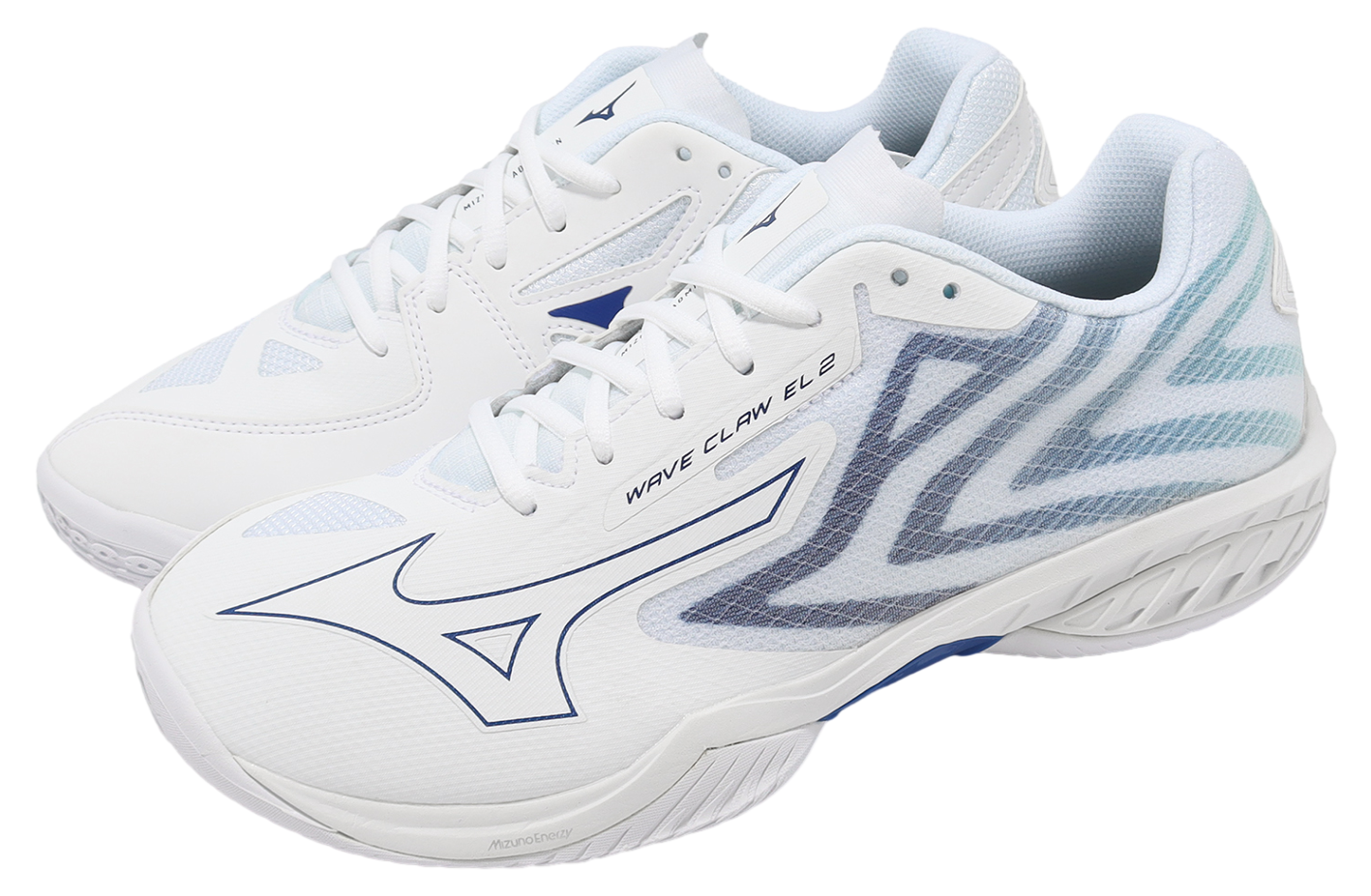 Mizuno Wave Claw EL 2 Super Wide White / Blue
