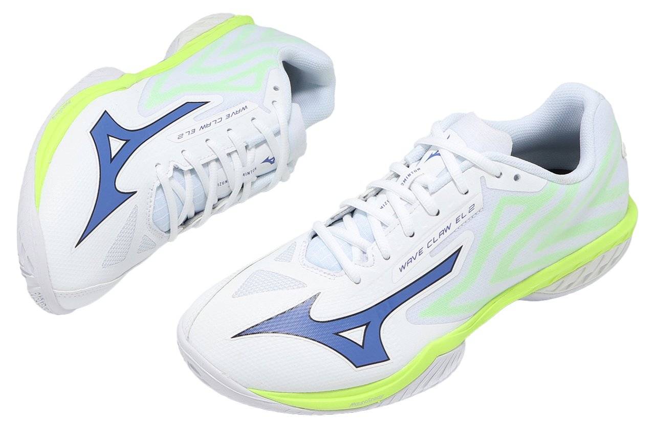 Mizuno Wave Claw EL 2 White / Blue - Jan 2026 - 71GA258381