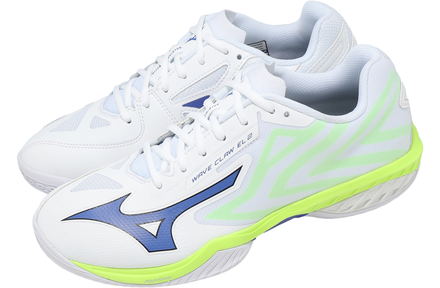 Mizuno Wave Claw EL 2 White / Blue - Jan 2026 - 71GA258381