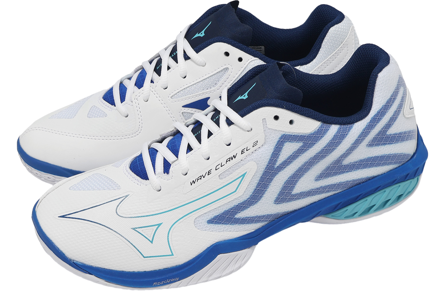 Mizuno Wave Claw EL 2 Wide White / Blue